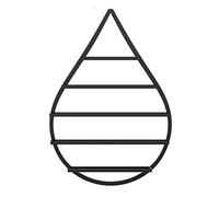 Scaffali Porta Smalti Unghie Montati Parete Scaffali per smalti per unghie a parete Espositore per smalti in metallo a parete, scatola per bottiglie di smalto a 5 strati nel negozio di salon