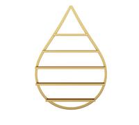 Scaffali Porta Smalti Unghie Montati Parete Scaffali per smalti per unghie a parete Espositore per smalti in metallo a parete, scatola per bottiglie di smalto a 5 strati nel negozio di salon