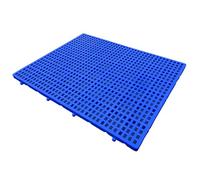 Scaffali Portaoggetti in Plastica per Pallet, Griglia di Stoccaggio Impermeabile, Pallet da Pavimento Leggeri e Impilabili, per Garage, Supermercati(100x60x5cm/40x24x2in)