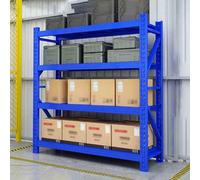 Scaffali resistenti di stoccaggio del metallo, unità industriale regolabile della scaffalatura per il garage e l'organizzazione domestica