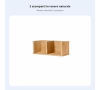 Scaffdele Angol're Sospeso Design multifunoziondele Mensol' Angol're a