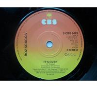 Scaggs, Boz It's Over 7" CBS SCBS6493 EX 1976 there is handwritten number on label and 2mm drill hole in label rim