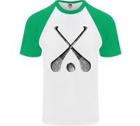 Scagliando Bats E Sfera Uomo S/S Baseball T-Shirt
