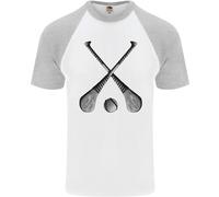 Scagliando Bats E Sfera Uomo S/S Baseball T-Shirt