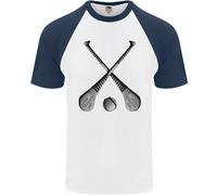 Scagliando Bats E Sfera Uomo S/S Baseball T-Shirt