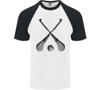 Scagliando Bats E Sfera Uomo S/S Baseball T-Shirt