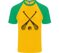 Scagliando Bats E Sfera Uomo S/S Baseball T-Shirt