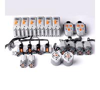 Scakbyer Set di 20 funzioni di alimentazione compatibile con Lego Technic Car Building Block, include 2 x telecomando, 6 x scatola batteria AA, 2 x XL-Motor, 4 x L-Motor, 2 x M-Motor, 4 x Ricevitore
