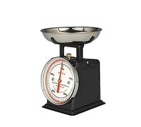 Scal A Molla Meccanica In Metallo Da Cucina Semplice E Raffinata Bilancia For Verdure In Tinta Unita For Alimenti Misurazione Precisa(Black)