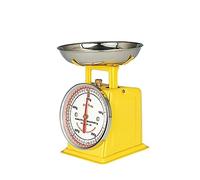 Scal A Molla Meccanica In Metallo Da Cucina Semplice E Raffinata Bilancia For Verdure In Tinta Unita For Alimenti Misurazione Precisa(Yellow)