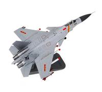 Scala 1/100 Per Il J-15 Dell'Esercito Della Marina Cinese Simile Al Modello Di Aereo Russo Su 33 Fighting Falcon Da Collezione(Gray)
