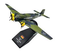 Scala 1/144 Per Aereo Da Trasporto Tedesco Luftwaffe Junkers Ju52 Modello In Metallo Pressofuso Militare Airpalne