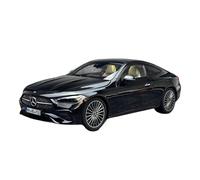 Scala 1:18 Per Modello Di Auto In Metallo Benz CLE Statico Decorazione Regalo Per Le Feste Collezione Giocattoli Metal Vehicles non RC(Nero)