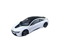 Scala 1:24 Per BMW I8, Modello Di Auto Sportiva In Lega Bianca, Ornamenti Statici Per Il Rally Le Mans Giocattoli Metal Vehicles non RC
