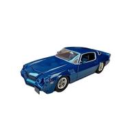 Scala 1:24 Per Chevrolet Camaro Z28 1979 Modello Classico Antico In Miniatura Finito Da Esporre In Esposizione Giocattoli Metal Vehicles non RC(Blu)