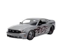 Scala 1:24 Per Ford Shelby GT500 1967 Modello Classico Antico Modello Di Auto Finito Ornamenti Per Scene Di Festa Giocattoli Metal Vehicles non RC(Gray 2)