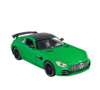 Scala 1/24 Per La Simulazione Della Supercar Mercedes AMG Suono Luce Torna Al Giocattolo Per Auto In Miniatura Regalo Per Ragazzi Macchinine Mini Auto(verde)