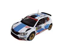 Scala 1 24 Pressofuso In Lega 2017 Per SKODA FABIA R5#31 Giocattoli Auto Modello Classici Regali Per Adulti Macchinine Mini Auto
