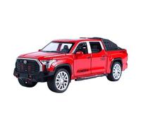 Scala 1:32 Per Toyota Tundra Fuoristrada Pick-up Suono E Luce Torna Alla Simulazione Di Regali Di Auto In Miniatura Macchinine Mini Auto(Rosso)