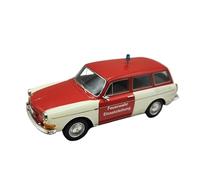 Scala 1 32 Resina Per VW 1600 Variante Veicolo Di Soccorso Antincendio Giocattoli Auto Modello Collezionabili Regali Macchinine Mini Auto