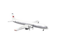 Scala 1:400 Ilyushin Il-18 YU18002 CAAC Aerei Modellini Aeroplani Compagnie Aeree Aerei In Lega Modello Aereo di aviazione Regali decorazioni espositive