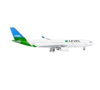 Scala 1 400 NG61062 per LEVEL Airlines A330-200 EC-NRH Diecasts Modello di aereo da collezione MetalModel Playkit