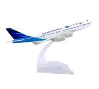 Scala 1:400 Per Il Modello B747-400 Espositore Per Collezione Di Modelli Di Aerei In Metallo Garuda Indonesian Airlines