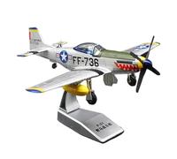 Scala 1:48 Per Il Modello Di Aereo Da Caccia P51 Mustang In Lega Pressofusa Con Display Statico, Ricordo Classico(02)