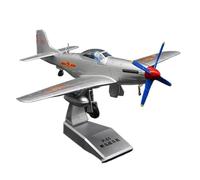 Scala 1:48 Per Il Modello Di Aereo Da Caccia P51 Mustang In Lega Pressofusa Con Display Statico, Ricordo Classico(01)