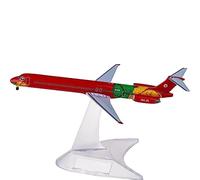 Scala 1 500 Per Il Ponte Aereo Danese Md-83 Oy-rue Rosso In Miniatura In Lega Pressofusa Modello Di Aeroplano Souvenir Kit di gioco per Hobby