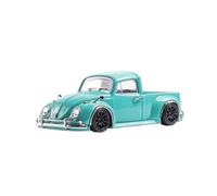 Scala 1/64 Per Modello Auto In Lega Per Camioncino VW Decorazione In Metallo Pressofuso Collezione Esposizione Domestica Decorativi Da Collezione(Blue)