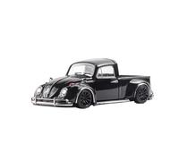 Scala 1/64 Per Modello Auto In Lega Per Camioncino VW Decorazione In Metallo Pressofuso Collezione Esposizione Domestica Decorativi Da Collezione(Black)