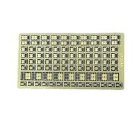 Scala 1/700 Porte Stagne Per Navi II - Set Fotoincisi Universali Dettagli Metallici Per Diorami Navali