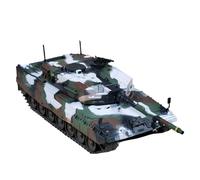 Scala 1 72 Carro Armato Principale Tedesco Leopard 2A4 Pittura Invernale Collezione Di Modelli Finiti Militari Giocattoli Metal Vehicles non RC