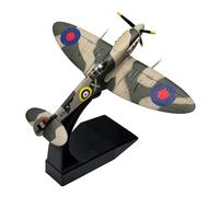 Scala 1/72 Per Aereo Da Caccia Spitfire Britannico Pressofuso In Metallo Aeroplano Ornamento Per Aereo Modello Regalo Di Compleanno
