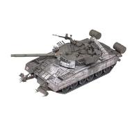Scala 1 72 Per Il Carro Armato Principale Russo T80U Neve Con Aratro Per Mine Modello Finito Oggetti Da Collezione Giocattoli Metal Vehicles non RC