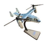 Scala 1/72 Per Modello Di Aereo Da Trasporto MV-22B Osprey Air Force V22 Modello Di Aereo Da Caccia In Metallo Pressofuso(Natural A)