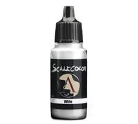 Scala 75 Scalecolor Vernice acrilica e accessori per strumenti Bianco super opac