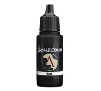 Scala 75 Scalecolor Vernice acrilica e accessori per strumenti Nero super opaco