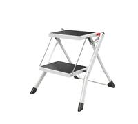 Scala a 2 gradini Piccola scala pieghevole for uso domestico, a spina di pesce multifunzionale, sgabello compatto, scaffale for interno(Type 1)