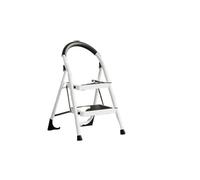 Scala a 2 gradini Scala di sicurezza portatile multifunzionale pieghevole in lega spessa espandibile for donna, sgabello a due gradini(50x47x82cm 7)