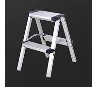 Scala a 3 gradini resistente con pedale largo, capacità 150 kg, robusta e sicura per uso domestico e esterno, ideale per un facile accesso e arrampicata