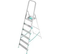 Colombo scala libellula 6 gradini in alluminio leggera con gradini antiscivolo