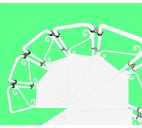 SCALA A CHIOCCIOLA modello ASGAARD - ZINCATA e VERNICIATA - FERRO BATTUTO - ITA