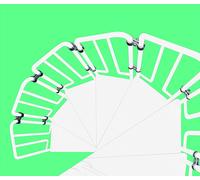 SCALA A CHIOCCIOLA modello THOR - Zincata a caldo e Verniciata a polveri - ITA