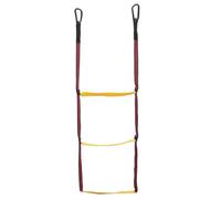 Scala a corda Gcroet, Foldable Nylon Boat Rope Ladder Yellow 83x32cm