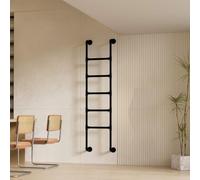 Scala a pioli in metallo montata a parete per soppalco di casa, 6,6 piedi/2 m 9,8 piedi/3 m di altezza, scala di ingresso per letto a castello, scala di uscita per finestre da seminterrato Yopappol(19