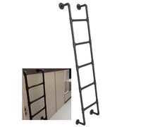 Scala a pioli in Metallo Resistente da Parete per seminterrato, Finestra, pozzo di Uscita, soppalco, Letto a Castello, Scala antincendio, 4 Piedi, 5 Piedi, 6 Piedi, 7 Piedi, 8 Pied