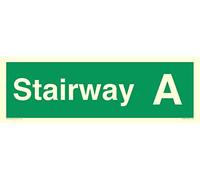 Scala A - Sicurezza antincendio: Documento approvato B Wayfinding Sign - L41