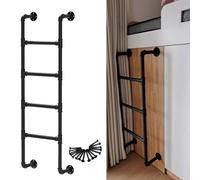 Scala a soppalco in metallo da parete per letti a castello, dimensioni personalizzabili per un facile accesso, ideale per cantine, finestre, pozzi, scaletta per ingresso sicuro e uscita